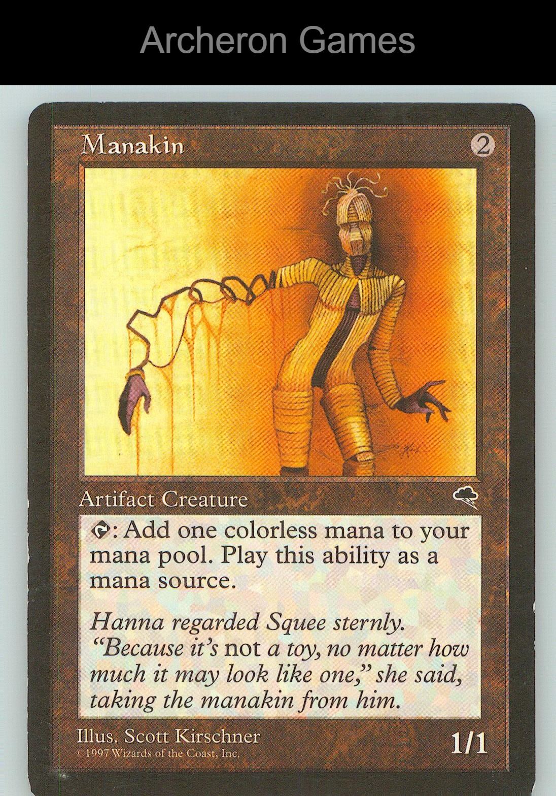 Manakin TMP 296 C MTG Card NM/EX+