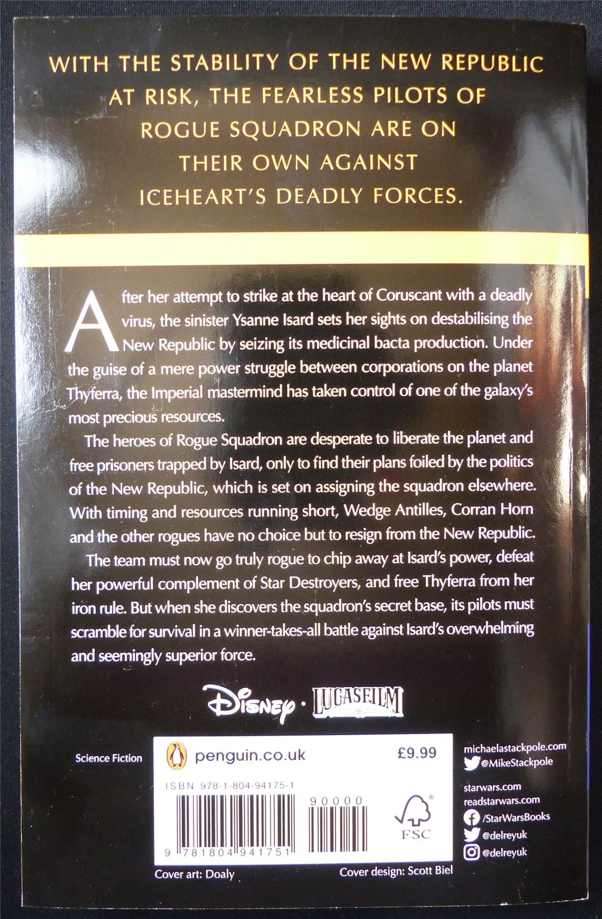 STAR Wars: The Bacta War - Penguin Novel Softback #2VJ