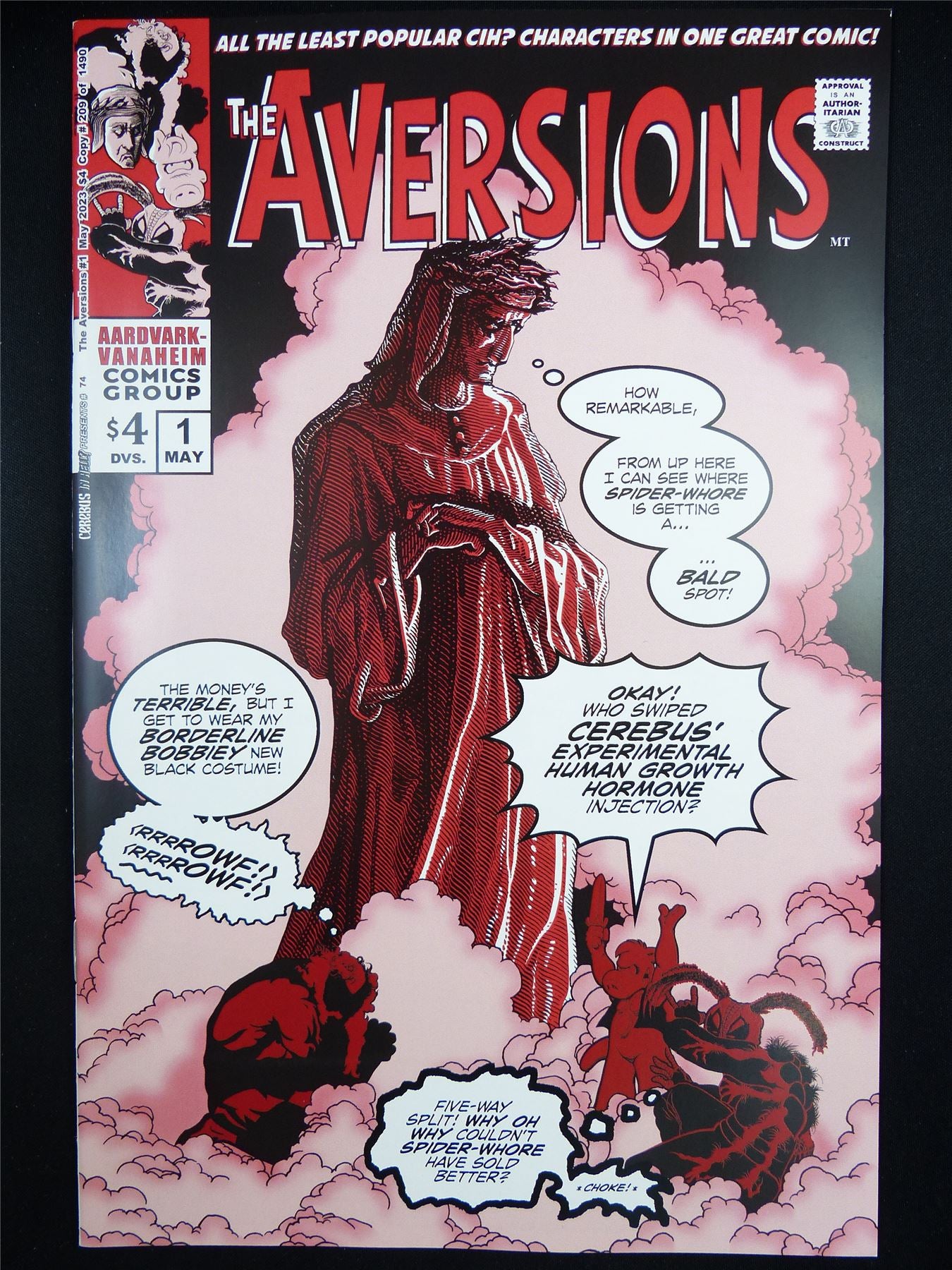 The AVERSIONS #1 - May 2023 Aardvark Comic #YO