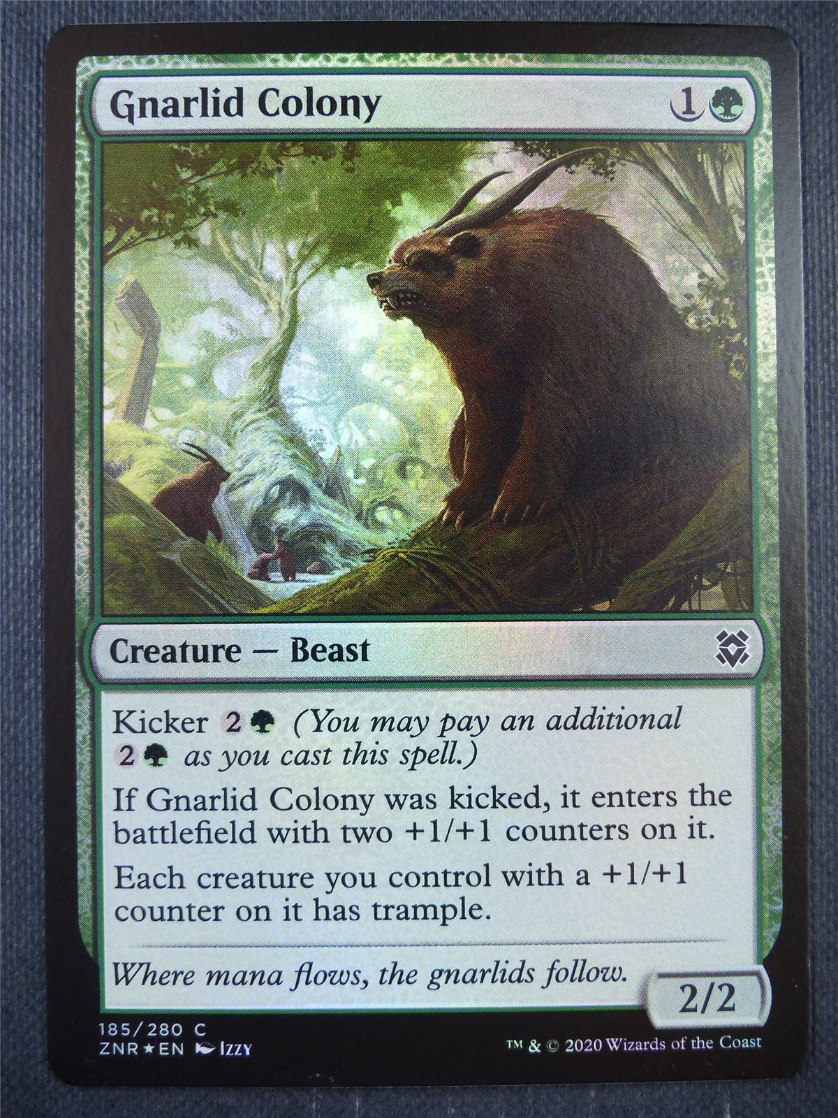 Gnarlid Colony Foil - Mtg Card #8UP