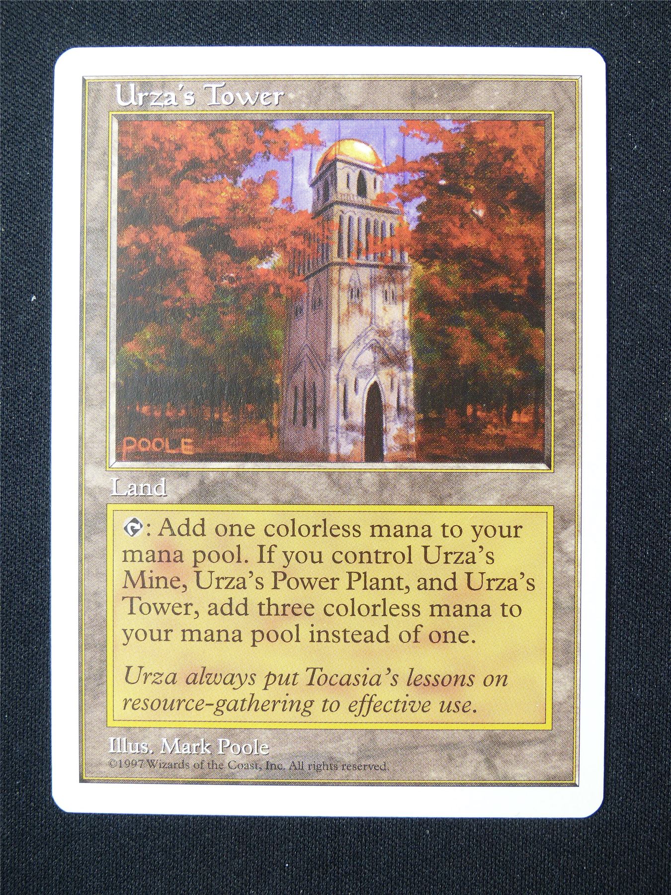 Urza's Tower Autumn - 5ED - Mtg Card #18
