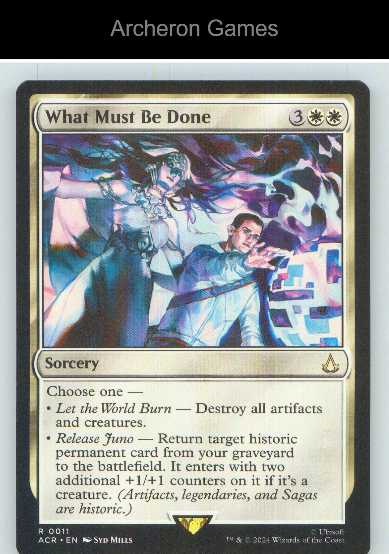 What Must Be Done ACR 11 R MTG Card NM/EX+
