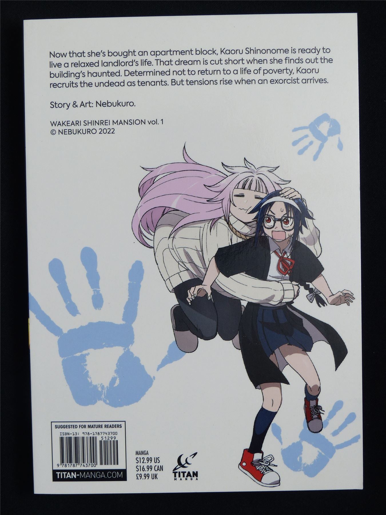 Welcome to Ghost Mansion Volume 1 - Titan Manga #1FJ