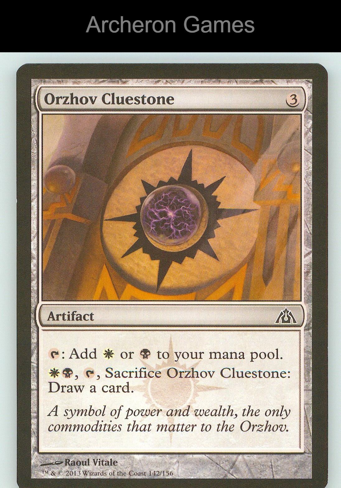 Orzhov Cluestone DGM 142 C MTG Card NM/EX+