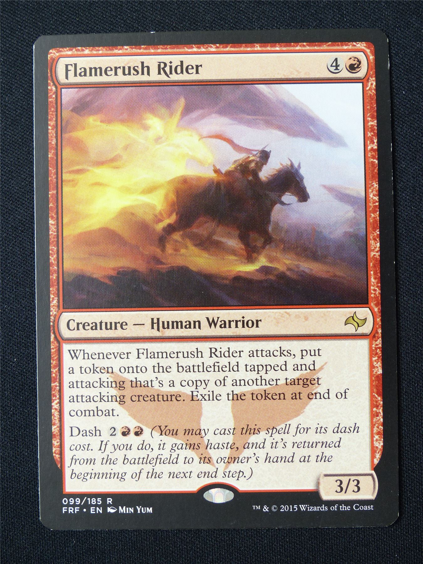 Flamerush Roder - FRF - Mtg Card #4VA
