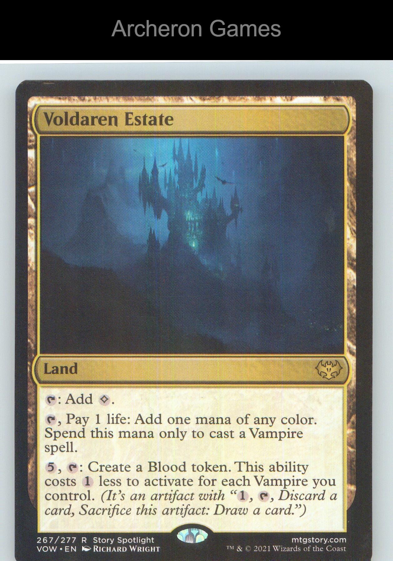 Voldaren Estate VOW 267 R MTG Card NM/EX+
