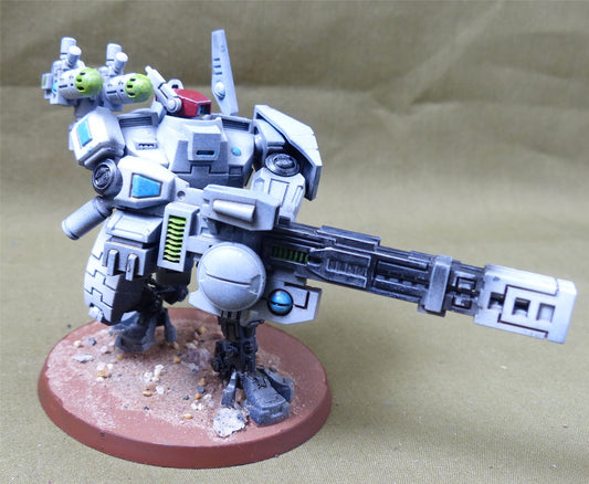 Braodside Battle Suit - Tau Empire - Painted - Warhammer AoS 40k #59