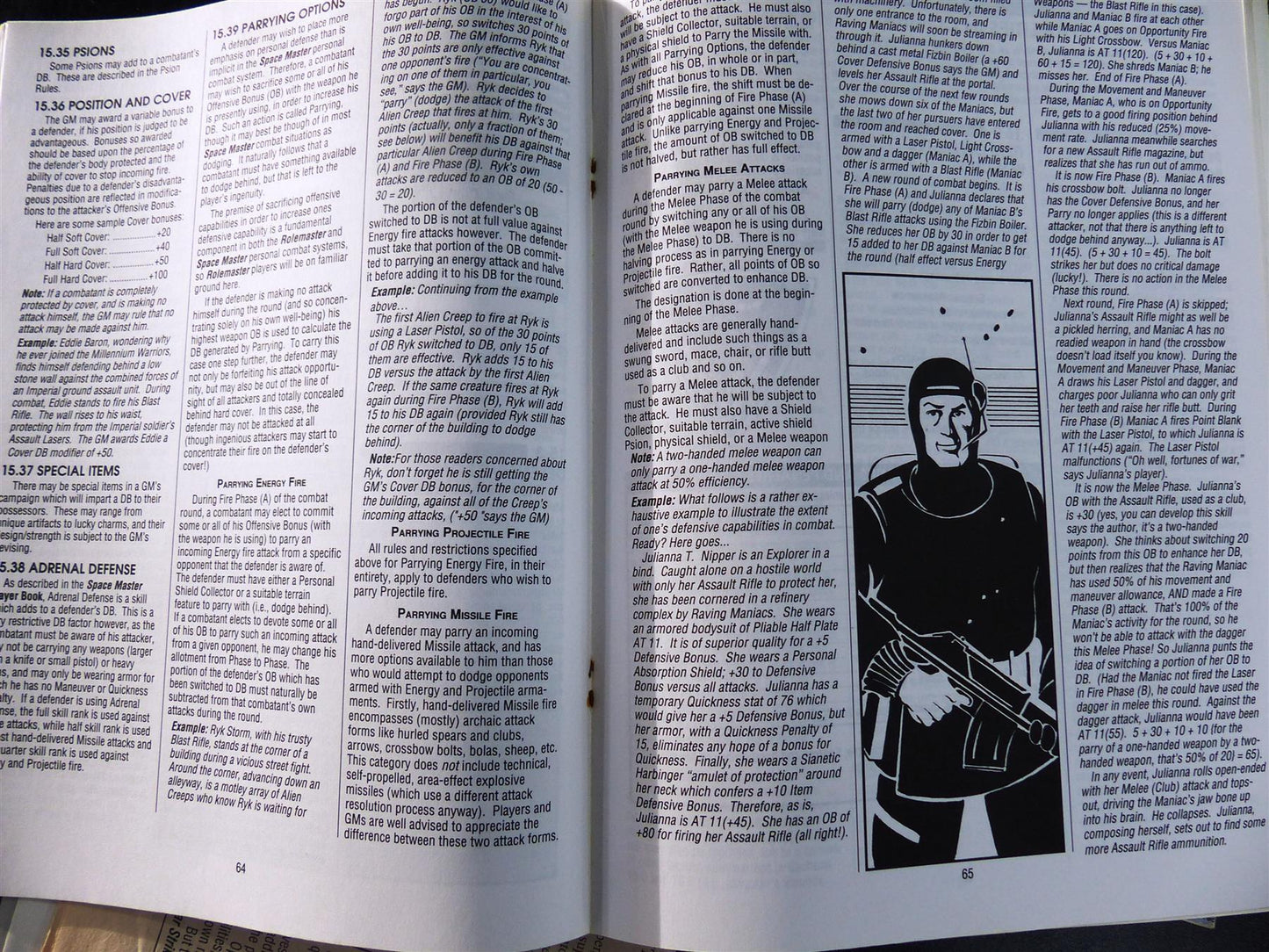 Space Master the Roleplaying Game by I.C.E. OOP #1Y0