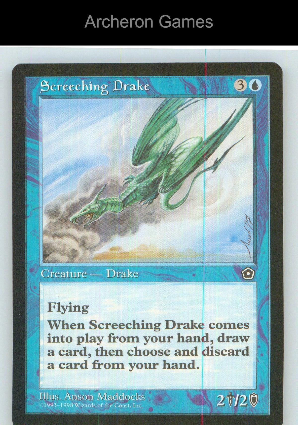 Screeching Drake P02 C MTG Card NM/EX+