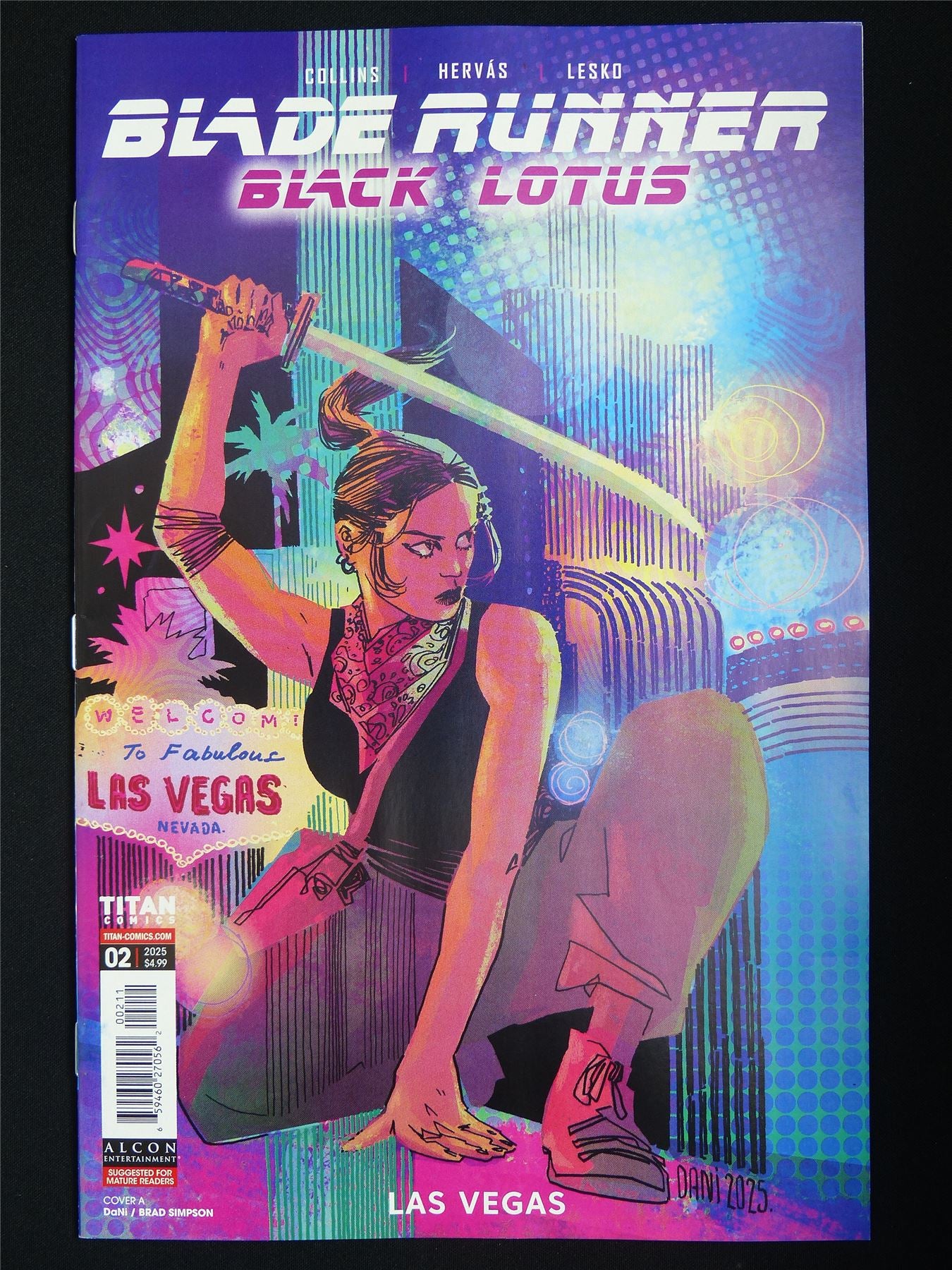 BLADE Runner: Black Lotus #2 - Oct 2025 Titan Comic #5EJ