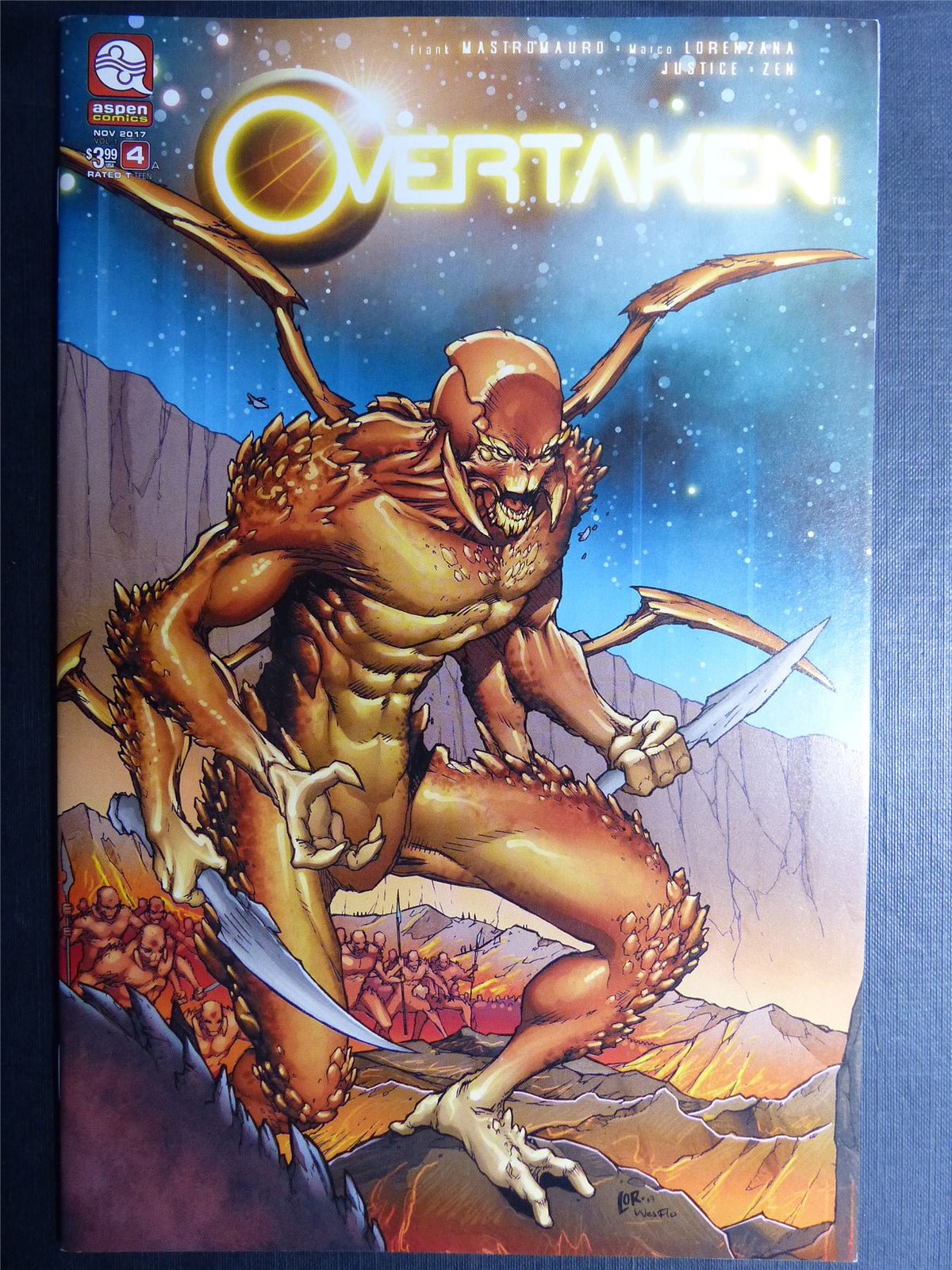OVERTAKEN #4 - Sept 2021 - Aspen Comics #5U