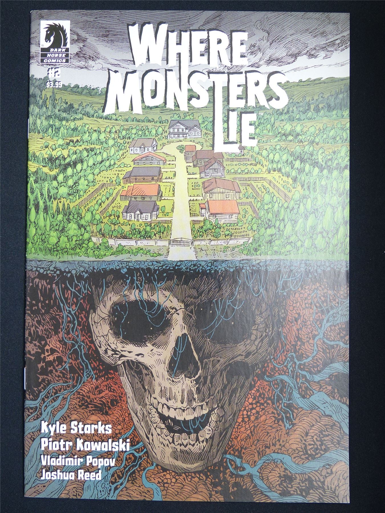 WHERE Monsters Lie #2 - Dark Horse Comic #6L4