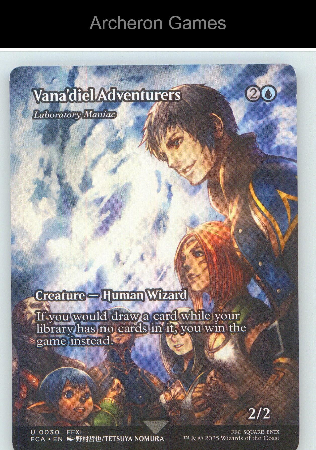 Vana'diel Adventurers - Laboratory Maniac (Showcase) FCA 30 UC MTG Card NM/EX+