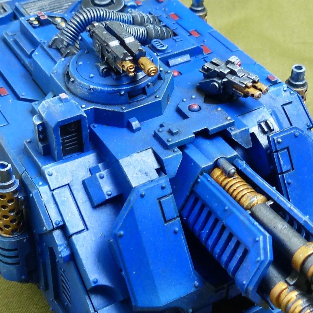 Legion Vindicator with Magna Laser Destroyer painted - - Warhammer Horus Heresy #6XS
