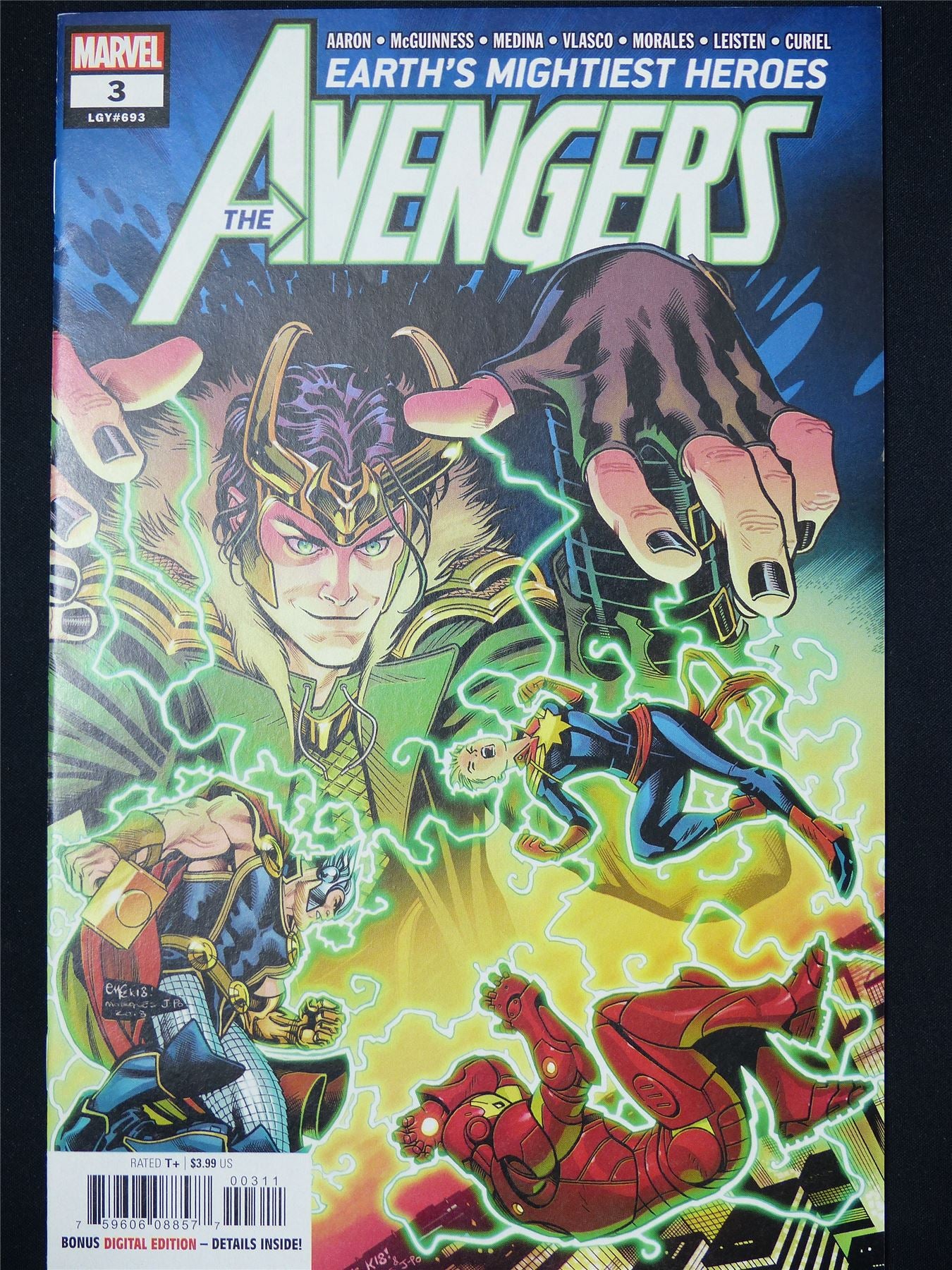 The AVENGERS #3 - B&B Marvel Comic #BH