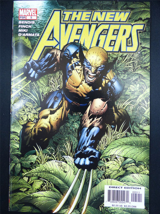 The New AVENGERS #5 - Marvel Comic #4V5
