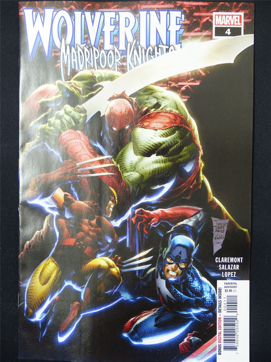 WOLVERINE: Madripoor Knights #4 - Jul 2024 Marvel  Comic #40