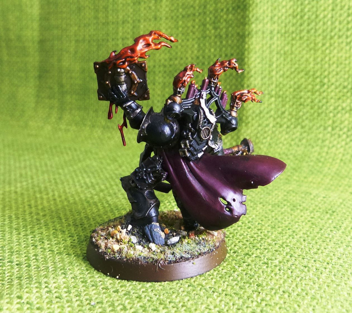 Space Marines - Dark Apostle Painted - Warhammer AoS 40k #IG