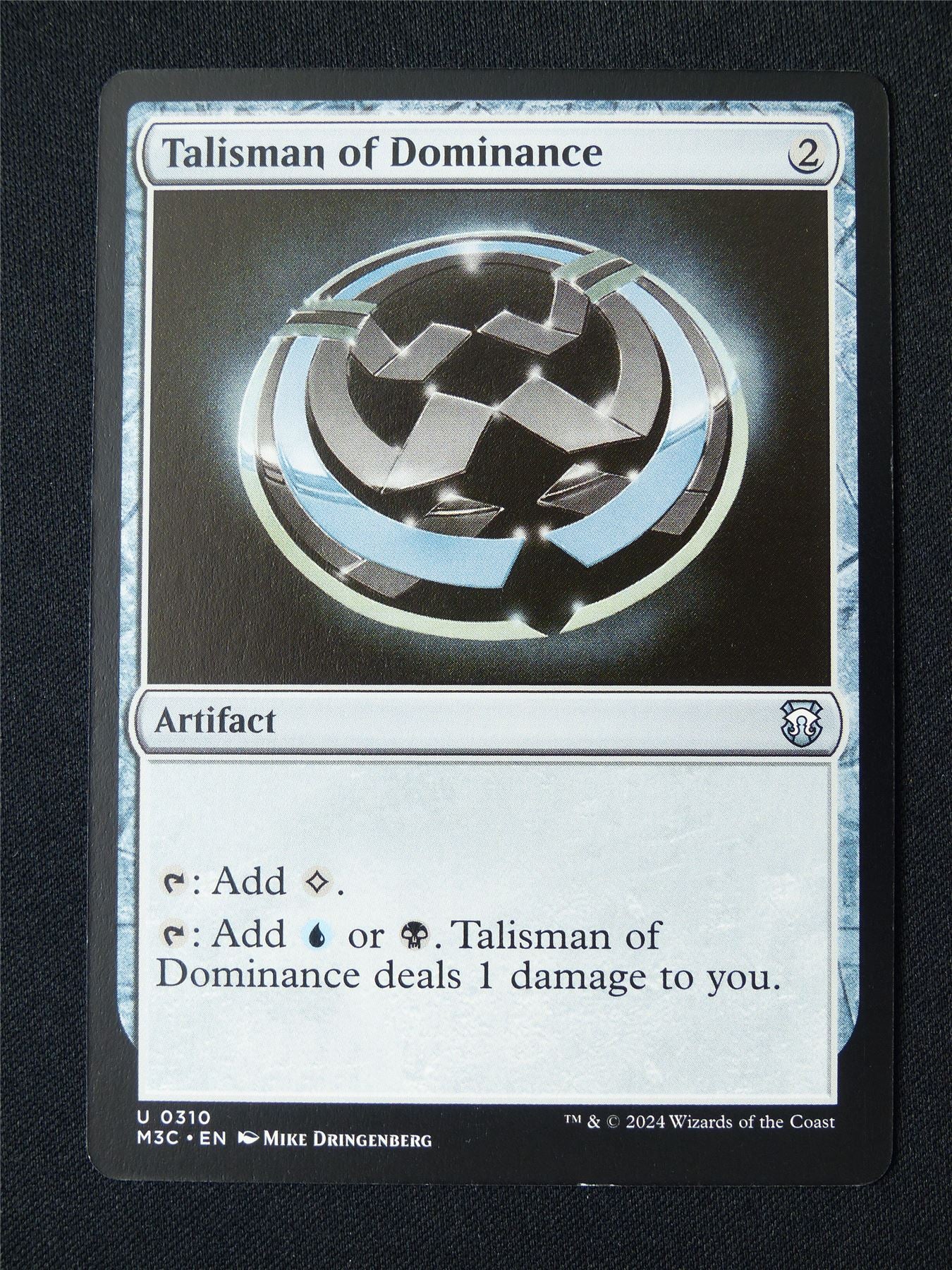 Talisman of Dominance - M3C - Mtg Card #4GM
