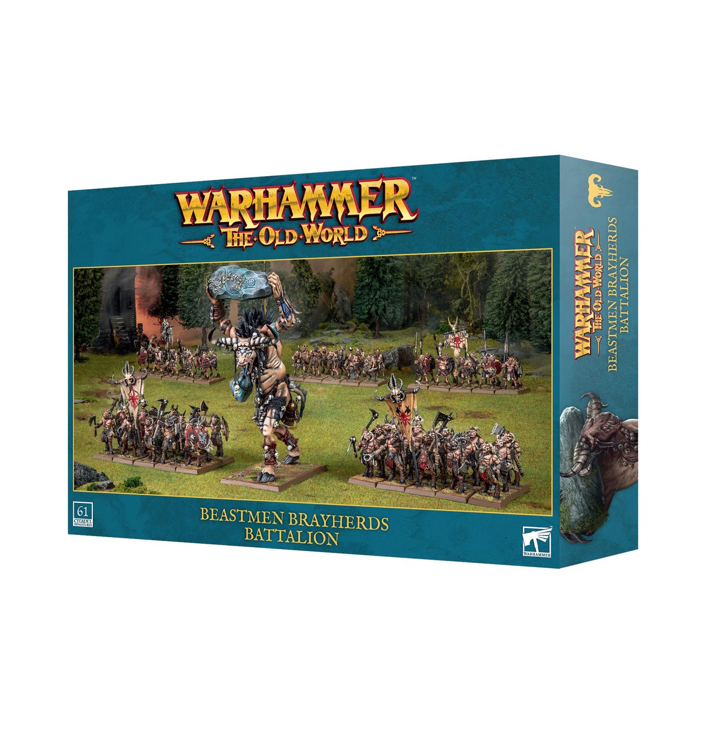 Beastman Brayherds Battalion - Warhammer Old World - Available from 14/06/25