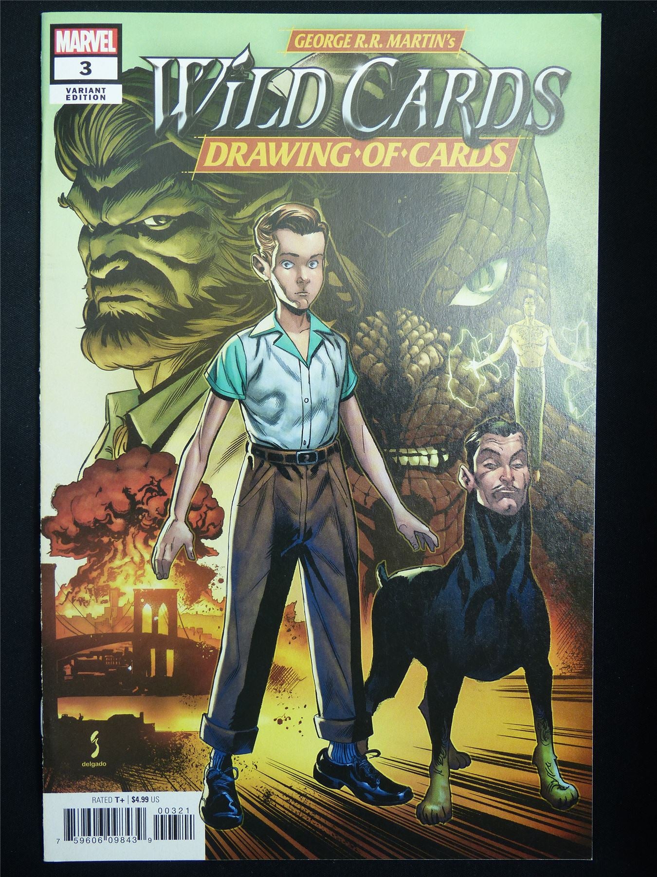 WILD Cards: The Drawing of Cards #3 Variant - B&B Marvel Comic #2JV