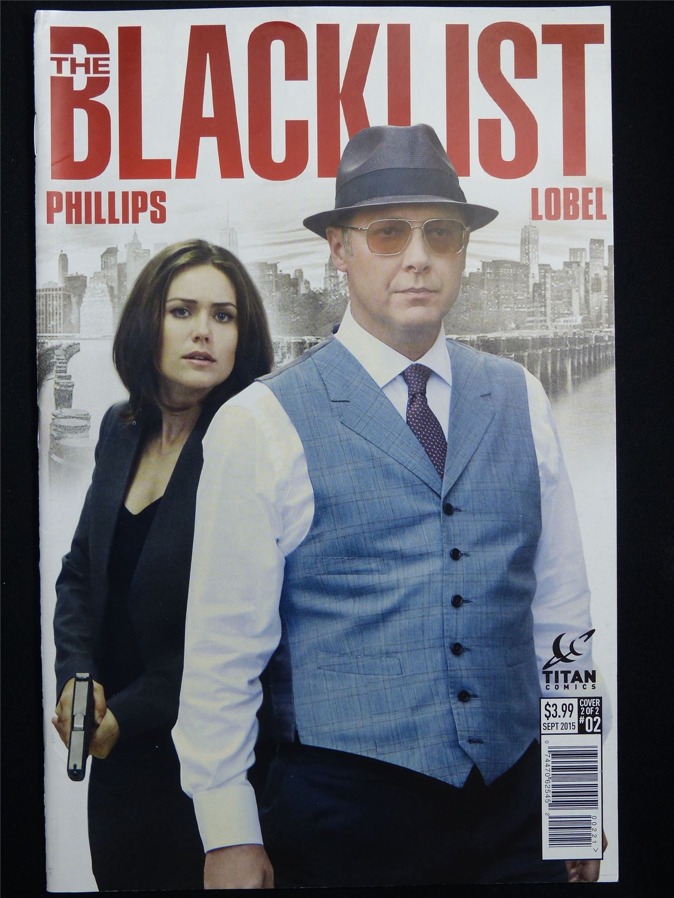 The BLACKLIST #2 - Titan Comic #3NP