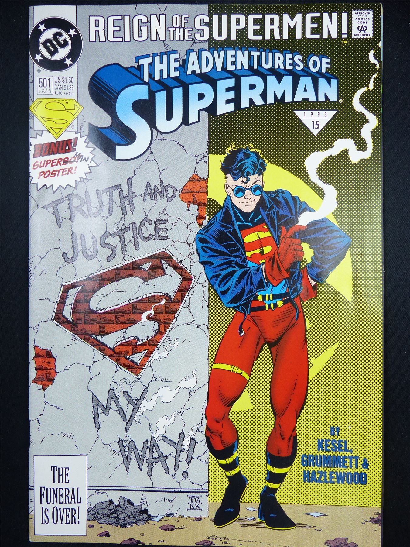The Adventure of SUPERMAN #501 - DC Comic #499