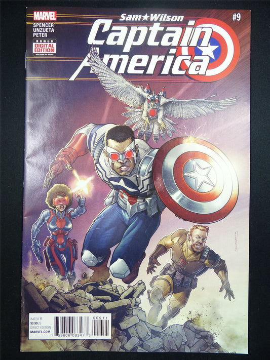 Sam Wilson: CAPTAIN America #9 - Marvel Comic #JT