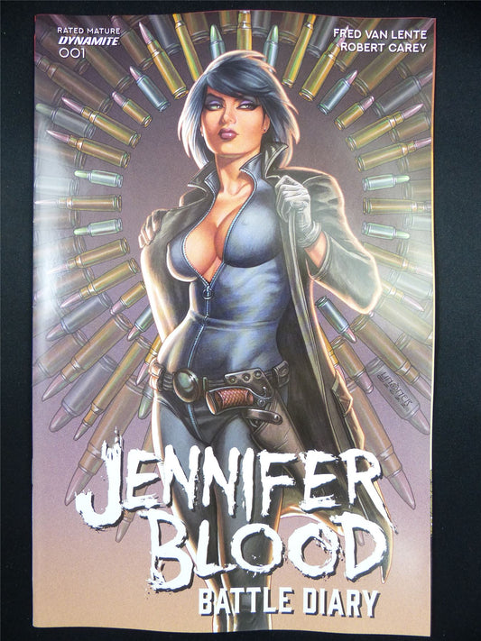JENNIFER Blood: Battle Diary #1 - Dec 2023 Dynamite Comic #1A8