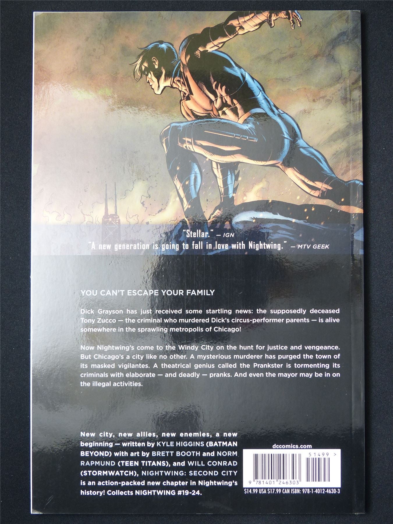 Nightwing volume 4: Second City - DC Graphic Softback #QG