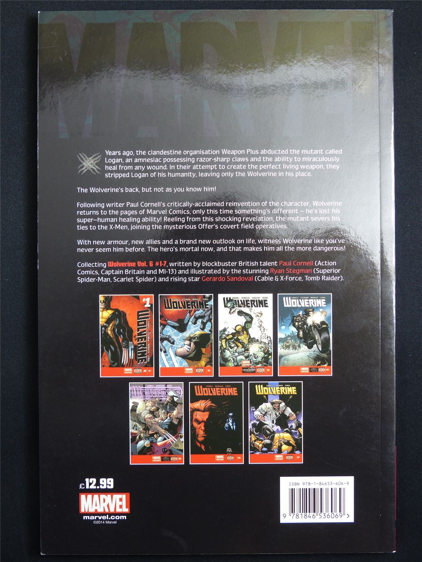Wolverine: Mortal - Marvel Graphic Softback #4RN