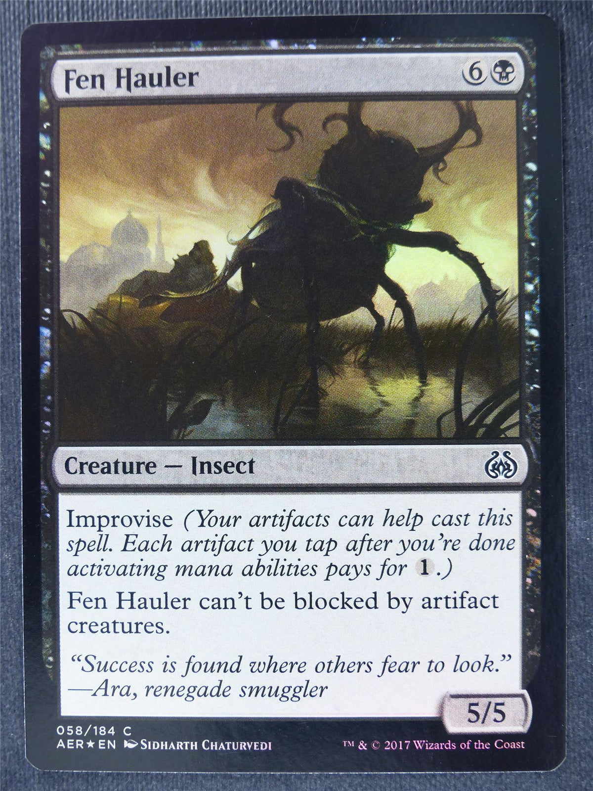 Fen Hauler Foil - Mtg Magic Cards #1X8