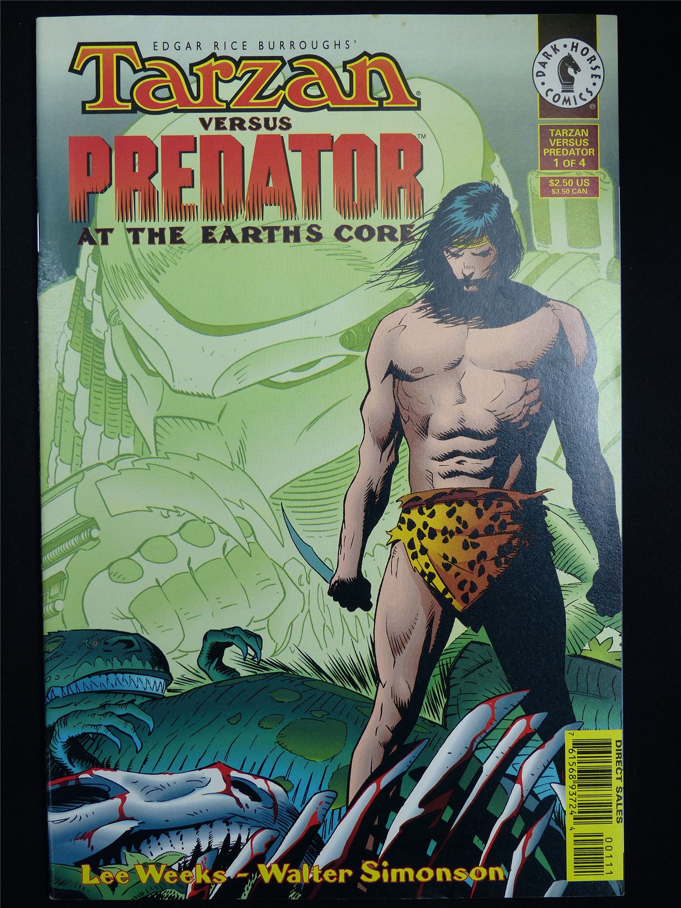 TARZAN versus Predator At the Earth's Core #1 Cvr A - Dark Horse Comic #41F