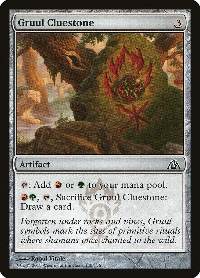 Gruul Cluestone - Dragon's Maze dgm