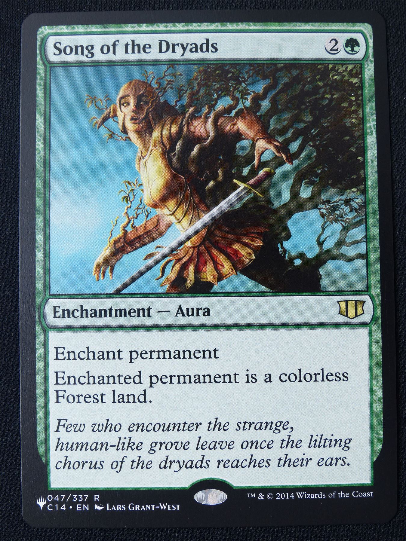 Song of the Dryads - C14 - Mtg Card #2BD