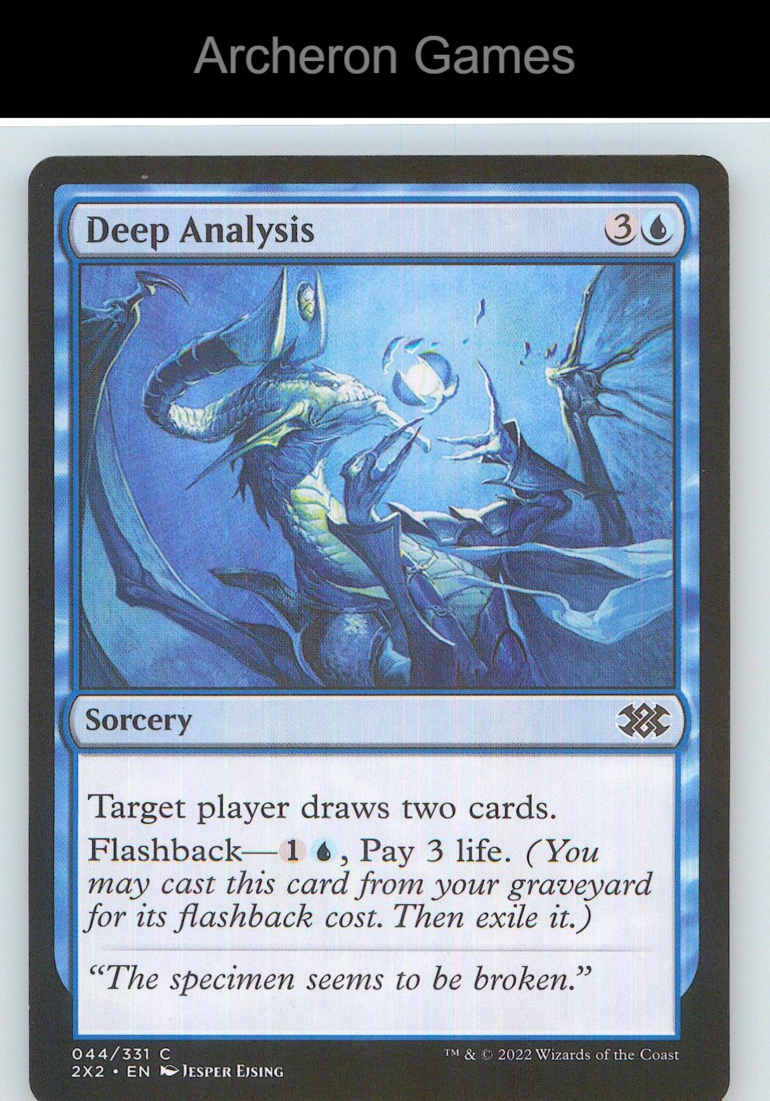 Deep Analysis 2X2 44 C MTG Card NM/EX+