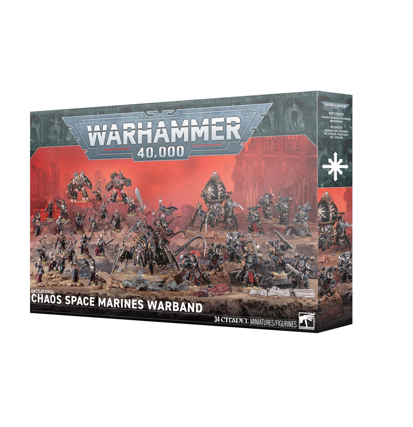 Chaos Space Marine Warband - Battleforce - Warhammer 40K - Available from 11/07/2026