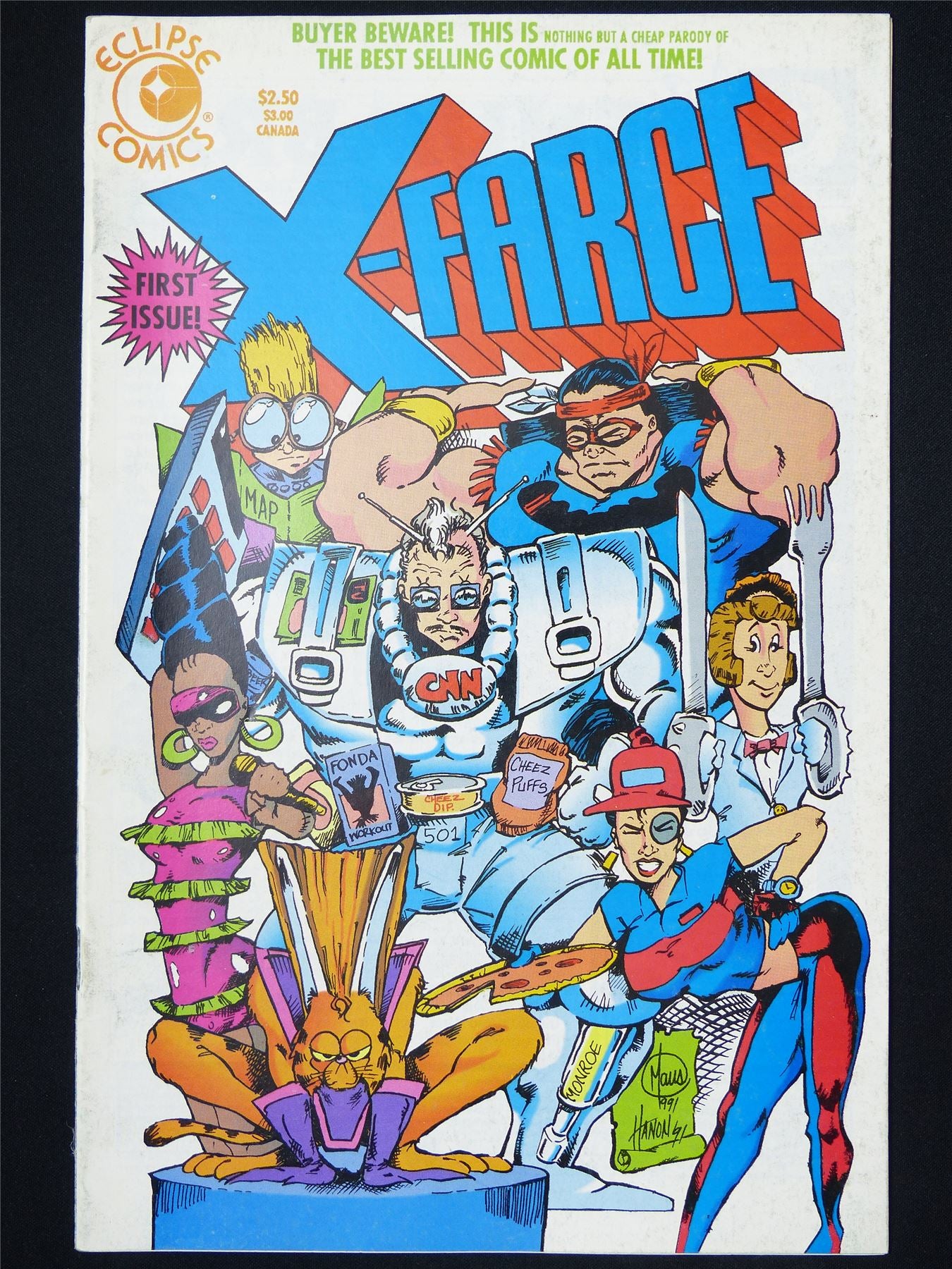 X-FARCE #1 - B&B Eclipse Comic #18T