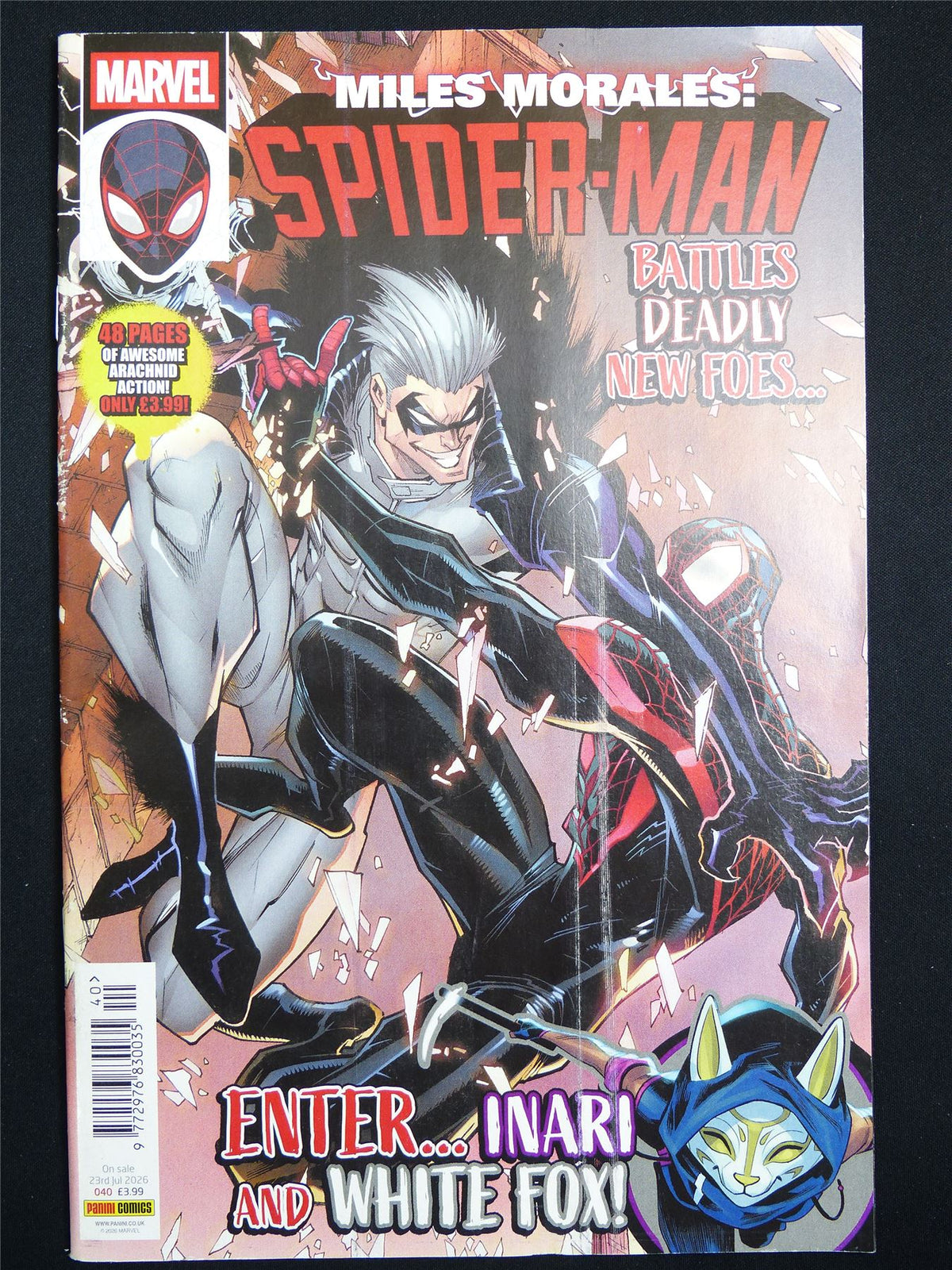 Miles Morales: SPIDER-MAN #40 Panini - Marvel Comic #36H