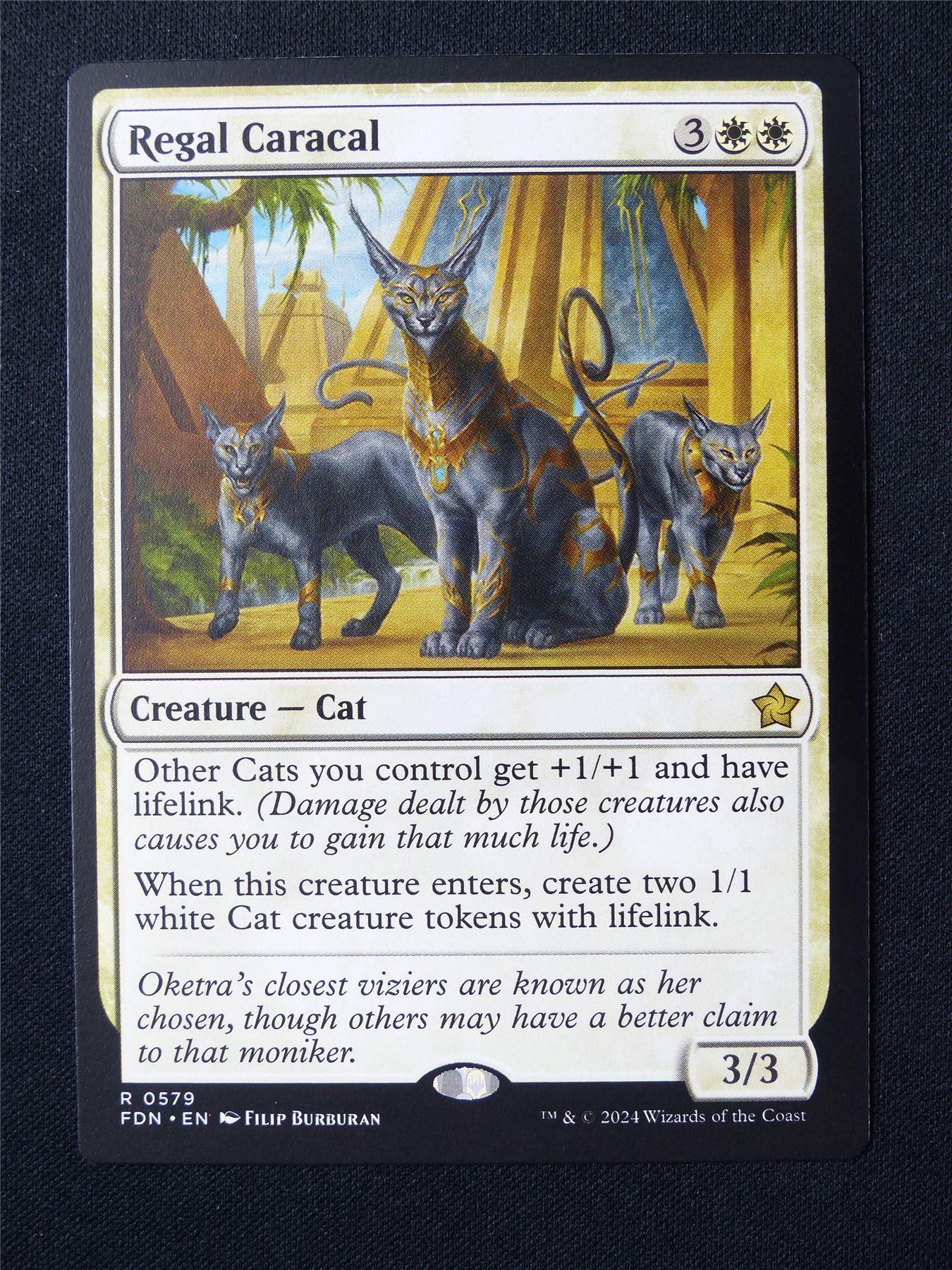 Regal Caracal - FDN - Mtg Card #5AR