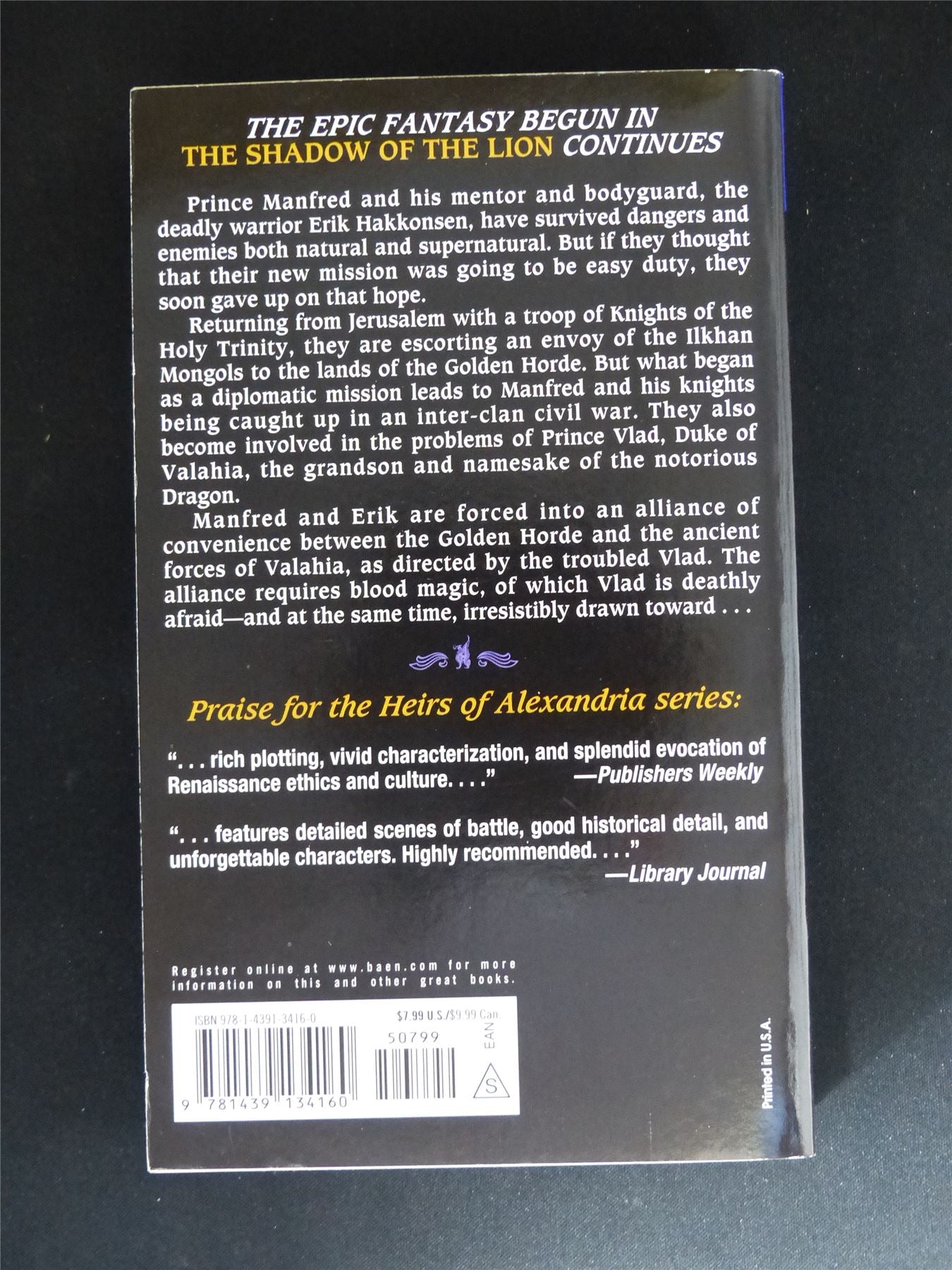 Much Fall of Blood - Titan Novel Book Softback #7C