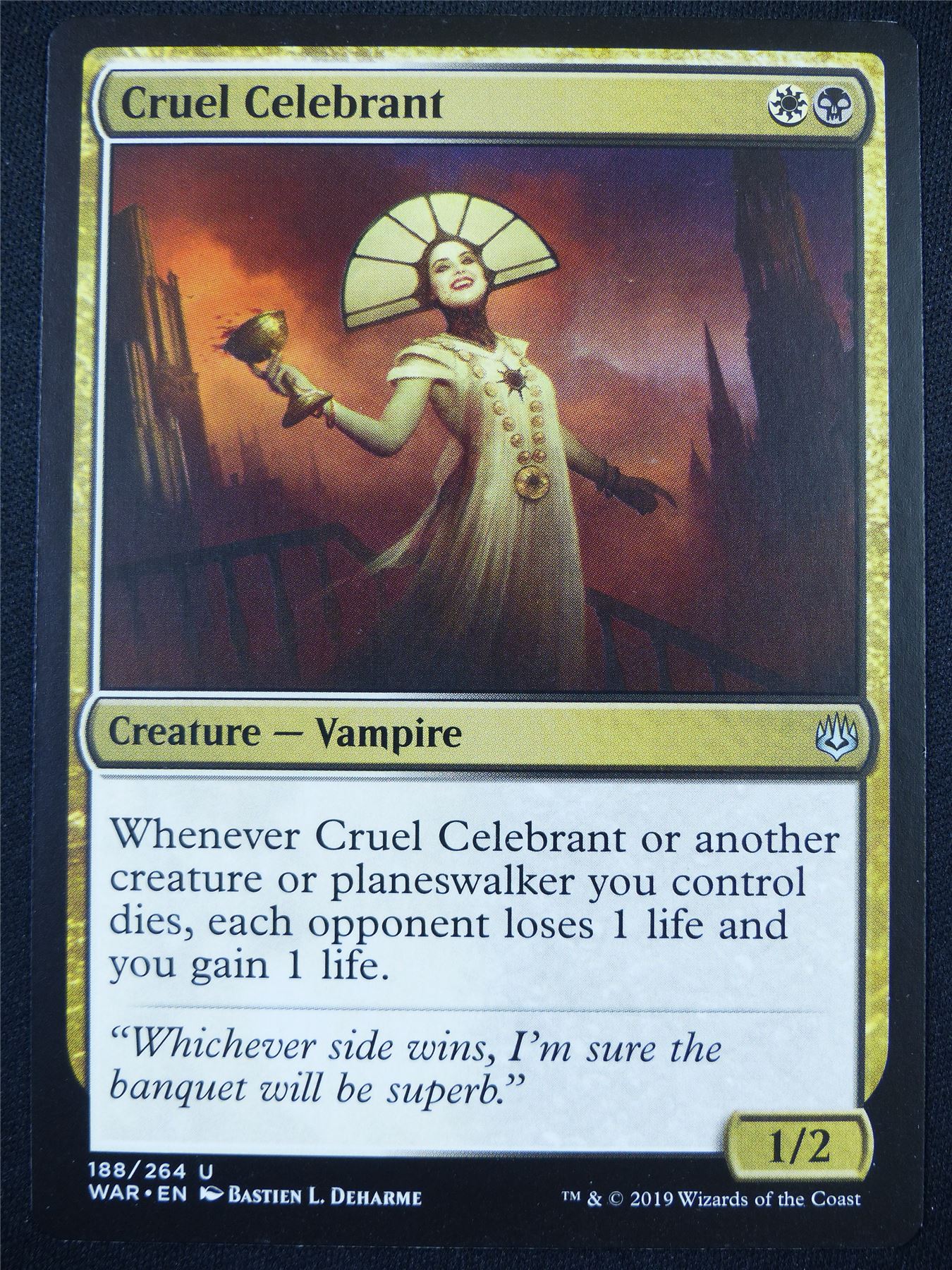 Cruel Celebrant - WAR - Mtg Card #5CB