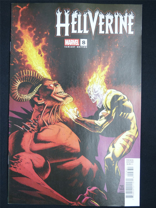 HELLVERINE #8 Variant - Sep 2025 Marvel Comic #1M9