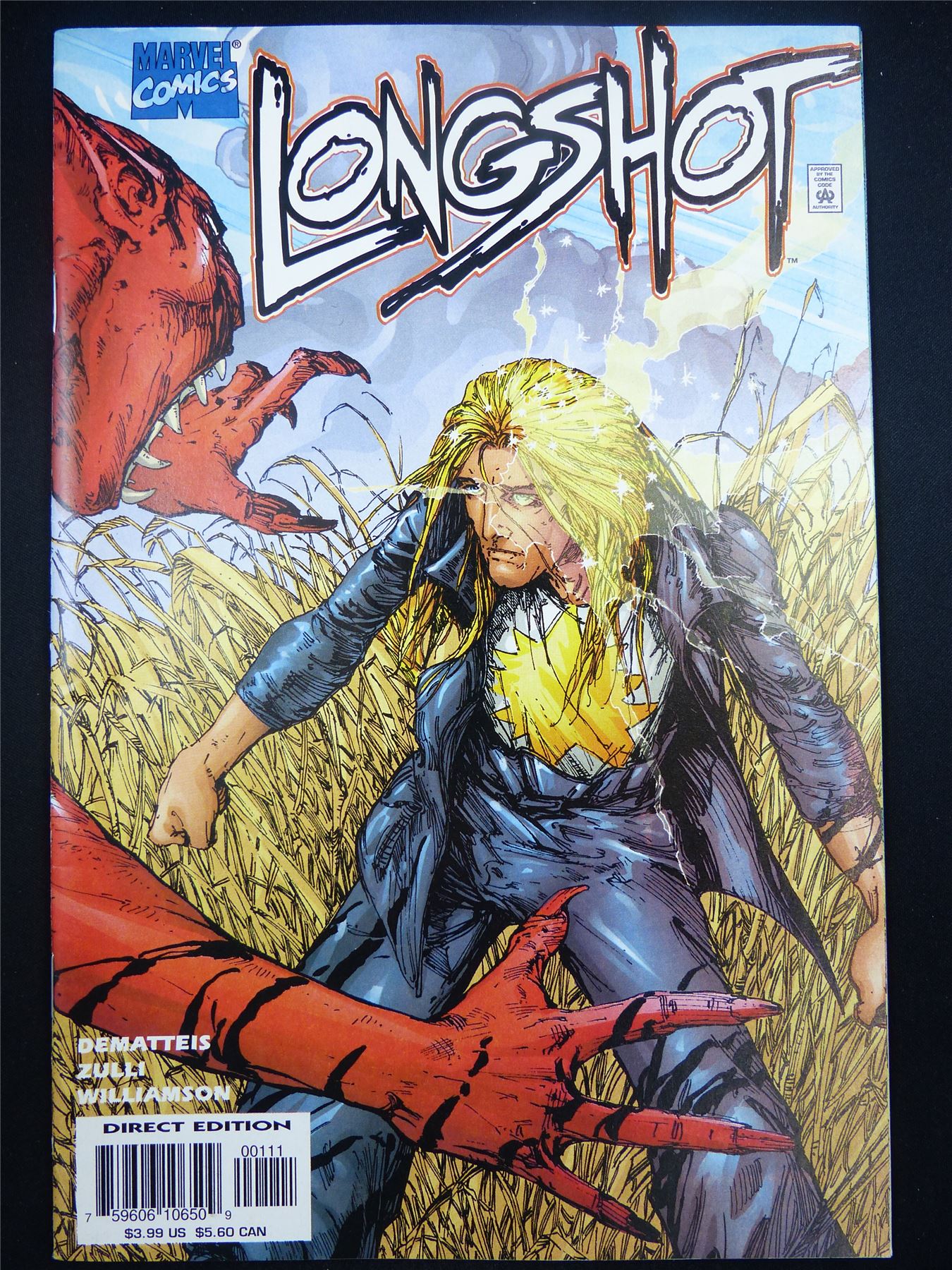 LONGSHOT #1 - Marvel Comic #N8