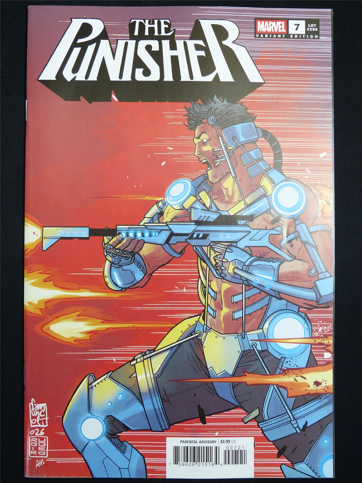 The PUNISHER #7 Cvr B - Marvel Comic #3F0