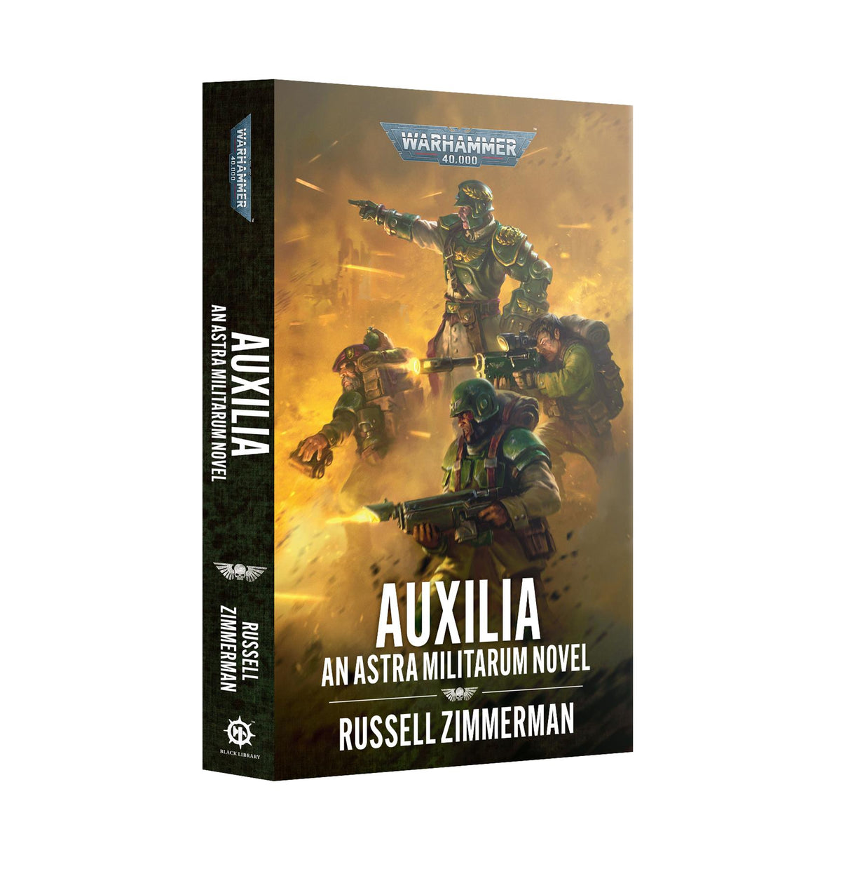 Auxilia - Russell Zimmerman - Warhammer: 40K - Black Library Paperback - Available from 17/10/2026