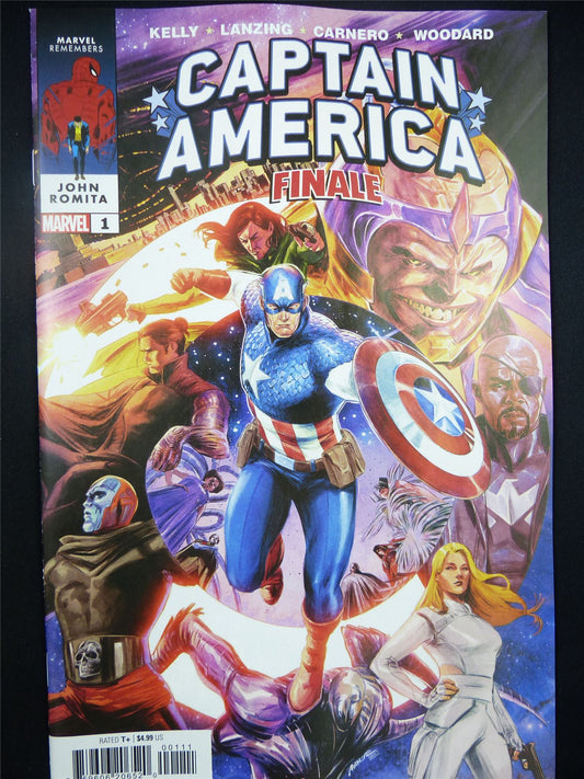 CAPTAIN America Finale #1 - Oct 2023 Marvel Comic #3K0