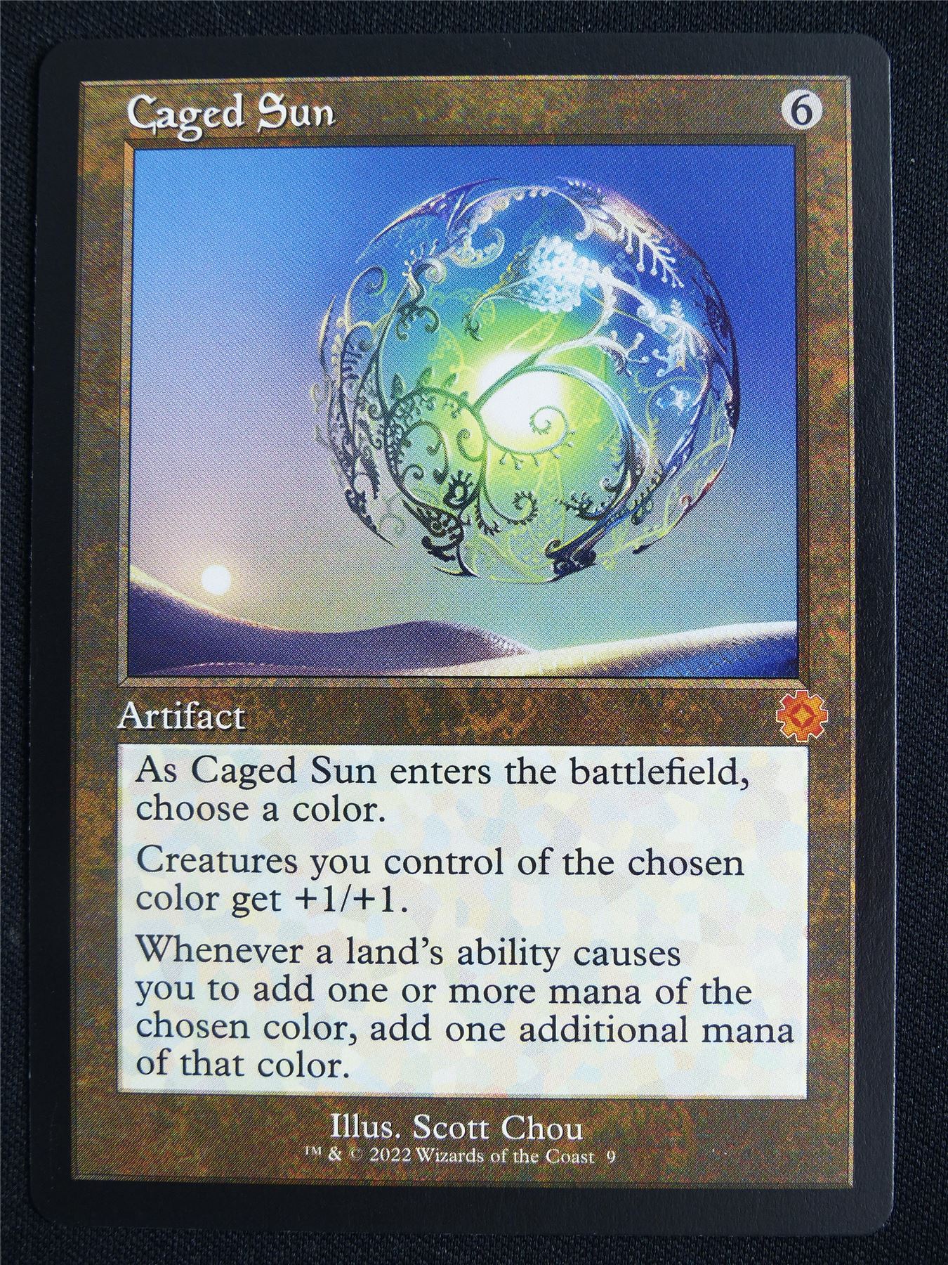 Caged Sun Retro - BRO - Mtg Card #3JQ