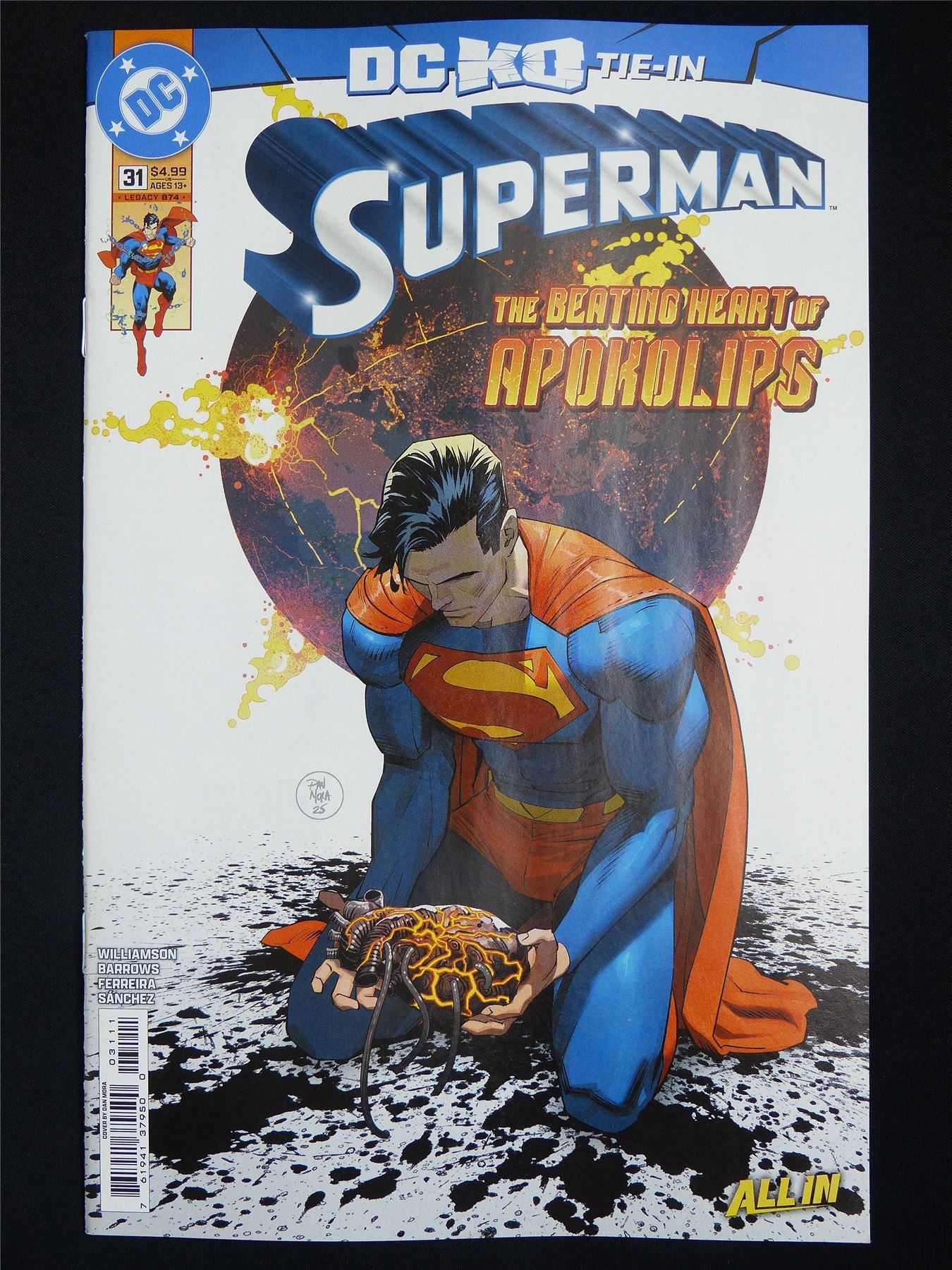 SUPERMAN #31 - Dec 2025 DC Comic #5CU