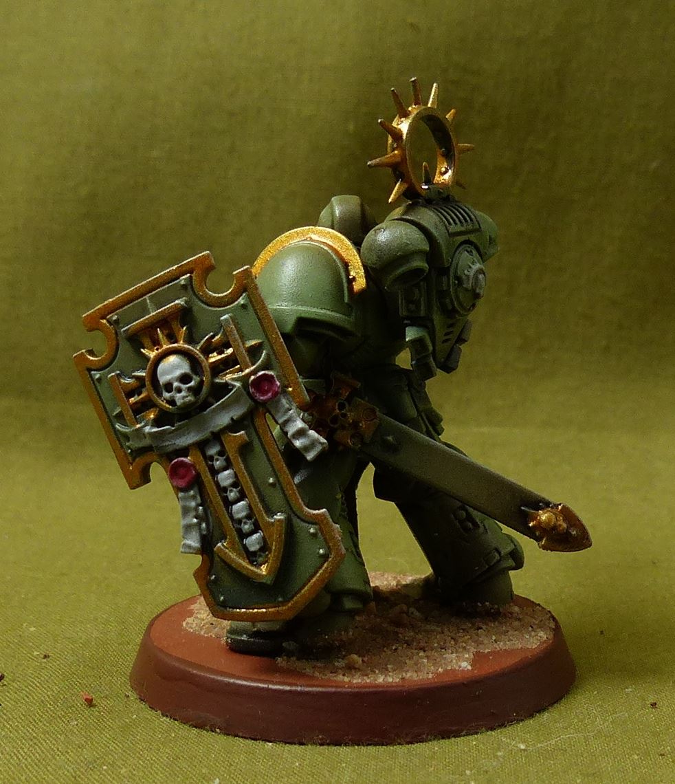 Lieutenant with Storm Shield painted - Raptors - Warhammer 40K #WF